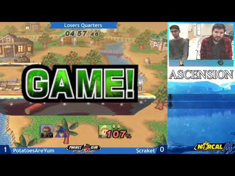 "Ascension 11/3/18" - PotatoesAreYum (Ganon) v. Scraket (Kirby, Lucas, DK) - Losers Quarters