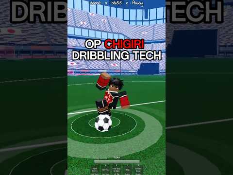 OP DRIBBLING TECH WITH CHIGIRI #guide #bluelock #update #azurelatch #tech #anime