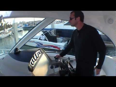 Bigboatben driving a Volvo IPS pod drive Cruisers Yachts 420 Sport Coupe
