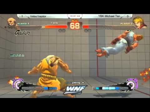 Michael Tan (Ken) vs Velociraptor (Ken) - Super Street Fighter 4 AE2012