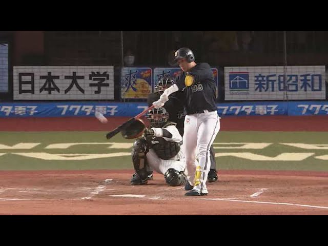 【2回表】待望の一発!! バファローズ・杉本がライトスタンドへ今季第1号2ランホームランを放つ!! 2021/4/8 M-B