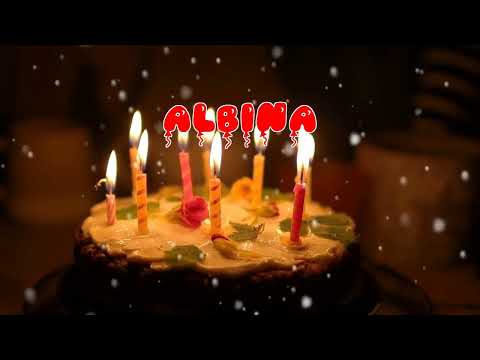 Happy Birthday ALBINA   Happy Birthday Song   Birthday Wishes   Birthday Party
