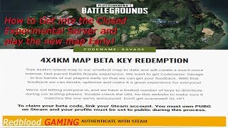 How to get into the PUBG Closed Experimental Server and play 'Code Nam