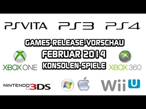 Games-Release-Vorschau - Februar 2014 - Konsole // powered by Konsolenschnäppchen.de