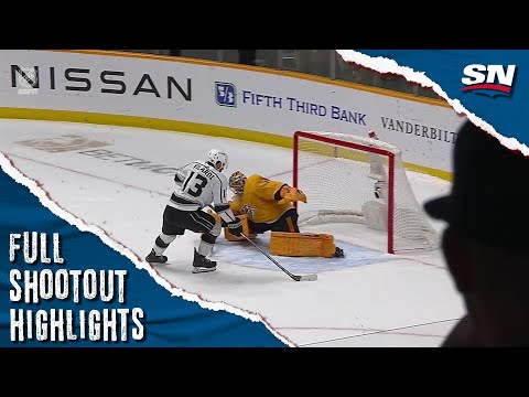 Los Angeles Kings at Nashville Predators | FULL Shootout Highlights