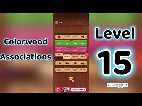 Colorwood Associations Level 15 Answers 🧩✨ | Go Answer