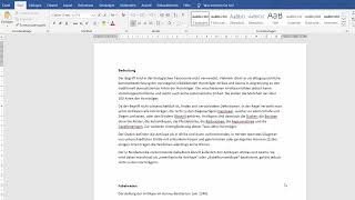 Word: Fußnoten einfügen