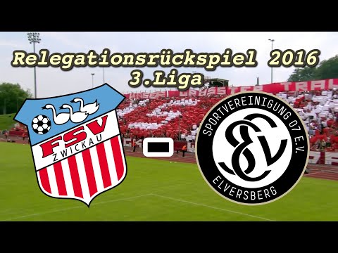 3. Liga-Relegations-Rückspiel | FSV Zwickau - SV Elversberg 1:1 | in voller Länge (2016)