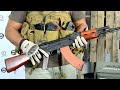 Product video forCYMA Full Metal AK47 AKM Airsoft AEG Rifle - SIMULATED WOOD