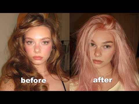 trying every pink hair alternative before i lose self control