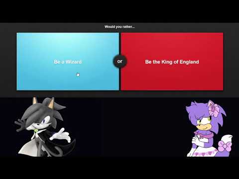 Lavender vs Clay the Panther (OC) - Would You Rather? (feat. Dark Lavender & Iblis Clay)