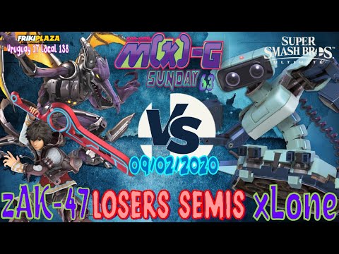 zAK-47 (Shulk, Ridley) vs xLone (ROB) LOSERS SEMIS MKSunday 63