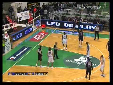 Montepaschi Siena-Lottomatica Virtus Roma - Semifinale Gara1 2006-07