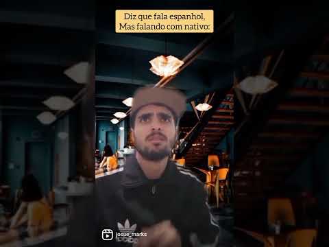 Falando portunhol 🤭🤭 #espanhol #español #humor #idiomas #gringo #espanha #mexico #portuñol