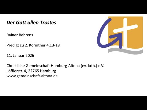 Der Gott allen Trostes