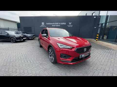Letchworth SEAT - SEAT Tarraco Estate 1.5 TSI EVO FR Sport - Rayleigh Red