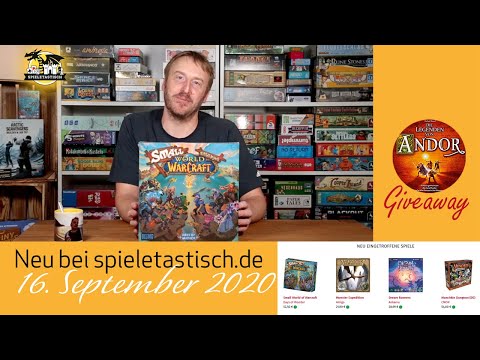Neu bei spieletastisch.de - 16. September 2020
