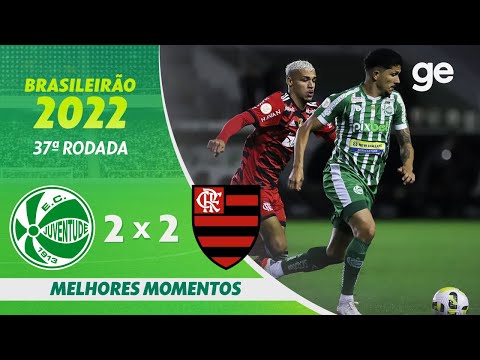 Gols e lances de Juventude-RS x Flamengo