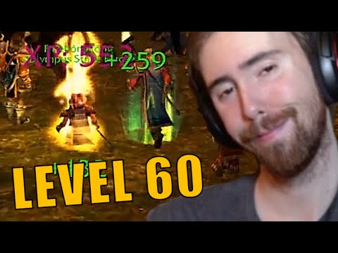 Asmongold Hits LEVEL 60 Again! - Classic WoW