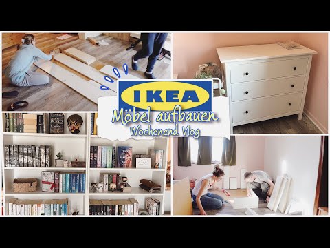 Wochenend Vlog | IKEA Möbel aufbauen | Room make over | neue Bücherregale | Alltag