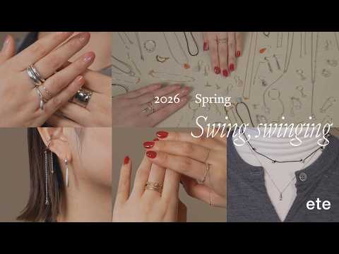 [ete Spring New Arrivals] Dangling jewelry is trendy! A light collection to help you escape winter