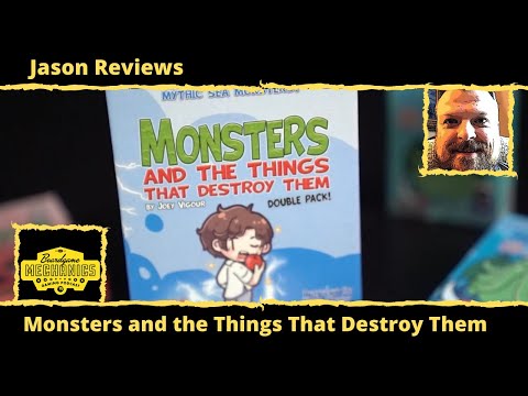 Jason's Board Game Diagnostics of Monsters and the Things That Destroy Them