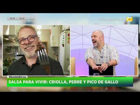 Receta: Salsa Criolla, Pebre y Pico de gallo de Claudio Guarnaccia (3) en Hoy Nos Toca a las Diez