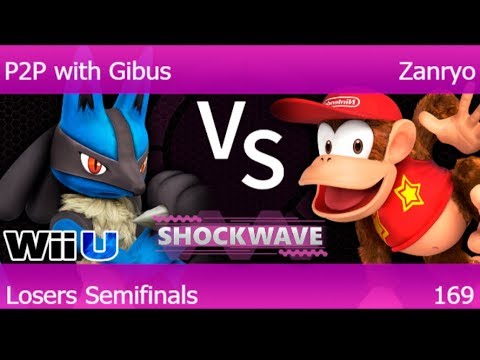 SW 159 - P2P with Gibus (Lucario, Greninja) vs Zanryo (Diddy) Losers Semifinals - Smash 4