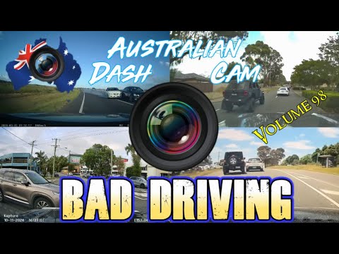 Aussiecams - AUSTRALIAN DASH CAM BAD DRIVING volume 98