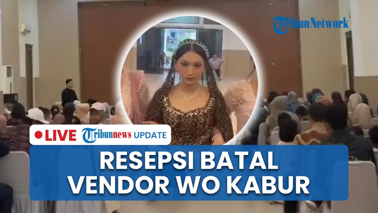 LIVE: Pengantin di Bekasi Batal Resepsi seusai Ditipu WO Jelang Akad, Dana Nikah Dibawa Kabur