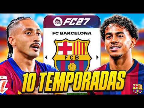 ¡Juego Con El FC Barcelona Durante 10 Temporadas!