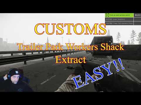 Trailer Park Workers Shack | Customs Extract
