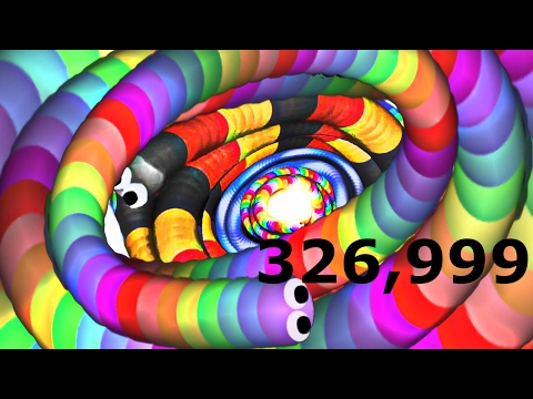 SLITHER.IO - WORLD RECORD 300,000k+ BEST PLAYER EVER 2017 YOUTUBE RECORD!!