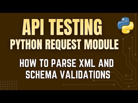 API Testing with Python Request Module Data Driven Testing with Excel JSON CSV by Mr Madan