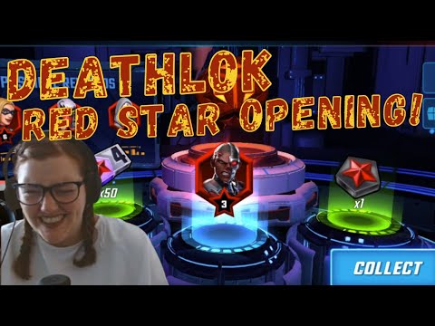 Deathlock Red Star Opening! - Marvel Strike Force, MSF