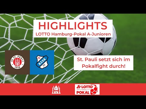 LOTTO Hamburg-Pokalfinale Highlights der A-Junioren FC St. Pauli - Niendorfer TSV