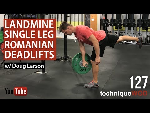 A Great Variation Of Single Leg RDLs - Hip/Glute/Hamstring - TechniqueWOD - Ep 127