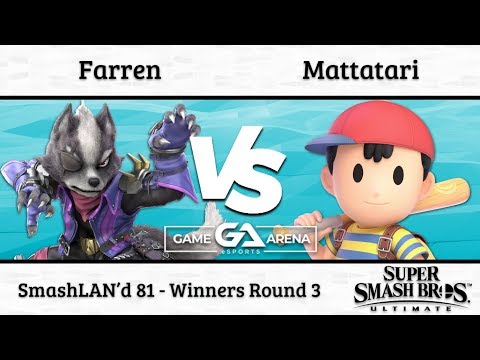 SmashLAN'd 81 - Farren vs Mattatari - Winners Round 3