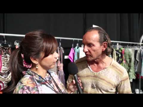 Custo Dalmau of Custo Barcleona interviewed at Spring 2013 Fashion Week in NYC