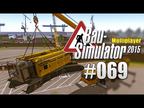 Bau-Simulator 2015 Gold Multiplayer #069 - LIEBHERR LR1300 Raupenkran! CONSTRUCTION SIMULATOR