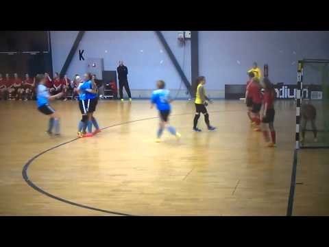 B-tyttöjen SM-futsal 2015 finaalikooste FC YPA - FC Nokia