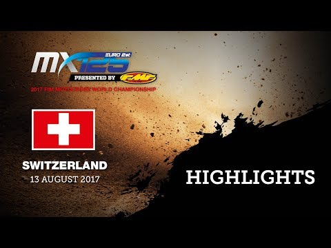 EMX125 Presented by FMF Racing Race1 Highlights - MXGP of Switzerland 2017 Presented by iXS