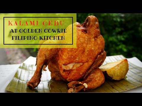 Golden Cowrie Filipino Kitchen é inaugurada no Ayala Center Cebu - Kalami Cebu Vlog