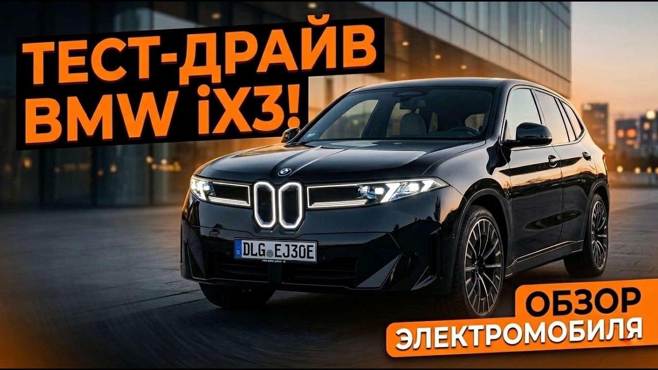 BMW iX3 новое ЧУДИЩЕ или всё таки ШЕДЕВР?