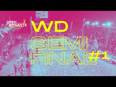 1/2 FINALE FEMMES #1 | OPEN des BRISANTS 2022 Sand Series Réunion BEACH TENNIS