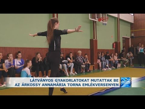 2019.04.03.  Látványos gyakorlatokat mutattak be az Árkossy Annamária torna emlékversenyen