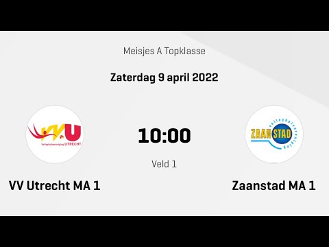VV Utrecht MA1 - VV Zaanstad MA1