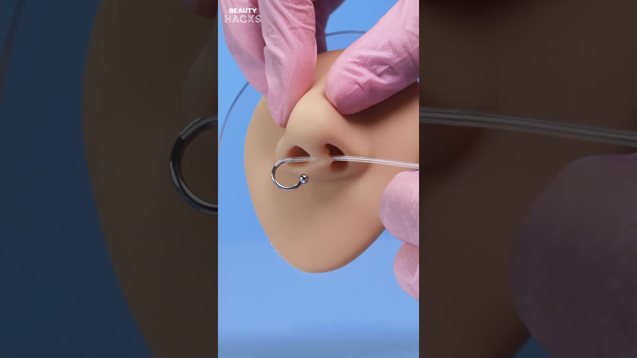 You Gotta Love The Septum Piercing! - BEAUTY HACKS #beautyhacks #piercing #septumpiercing