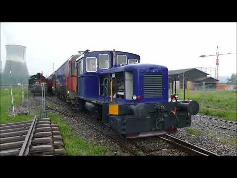 Lastprobefahrt mit Diesellok Deutz