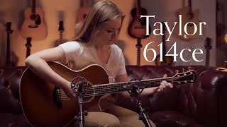 Video thumbnail for Taylor 614ce, Flamed Maple & Sitka Spruce | Lindsay Straw by Carter Vintage Backstage